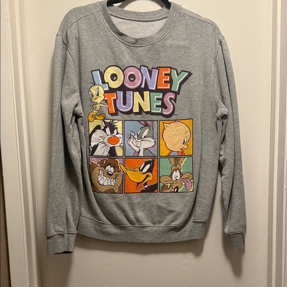 Warner Bros. Looney Tunes Graphic Crew Neck Sweater